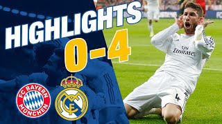 GOALS AND HIGHLIGHTS  Bayern 04 Real Madrid  Champions League [upl. by Netti480]