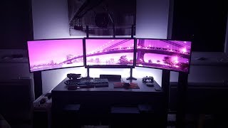 JE MONTE MON SETUP TRIPLE SCREEN  HFTEK [upl. by Oelak539]