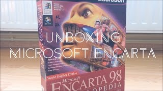 Unboxing Microsoft Encarta 1998 [upl. by Nyral]