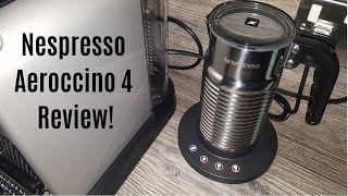 Nespresso Aeroccino 4 Milk Frother Review  Worth upgrading from the Aeroccino 3 [upl. by Welch]