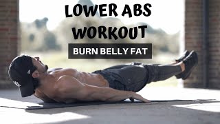 LOWER ABS WORKOUT  BURN BELLY FAT  Rowan Row [upl. by Lorrac]