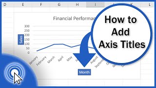 How to Add Axis Titles in Excel [upl. by Sherie]