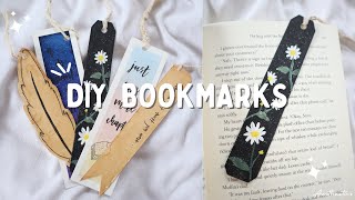 Easy Aesthetic DIY Bookmark Ideas  Aasthaetics [upl. by Yelad140]