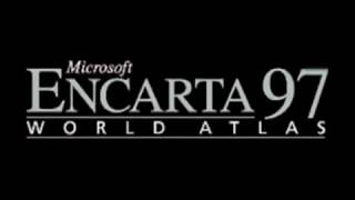 Microsoft Encarta 97 World Atlas Intro [upl. by Elburt287]