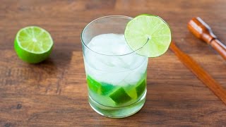 Cocktail Recipe  Classic Caipirinha [upl. by Piegari]