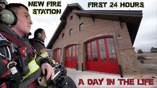 First 24 Hours in a New Fire Station  A Day in the Life [upl. by Huxley]