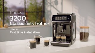 Philips Series 3200 EP322140 Automatic Coffee Machine  How to Install and Use [upl. by Acireit]