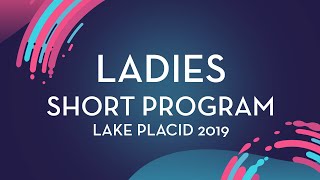 Alysa Liu USA Ladies Short Program  Lake Placid 2019 [upl. by Lyon]