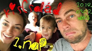 1NAP VLOG  Bölcsi ovi kezdés  20180903 HÉTFŐ [upl. by Neerihs]