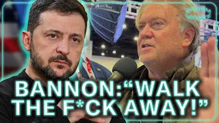 Steve Bannon quotWalk the Fck Awayquot from Ukraine Economic Partnership Deal [upl. by Baillie332]