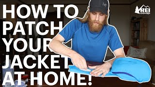 How to Patch Your Jacket at Home [upl. by Oterol]