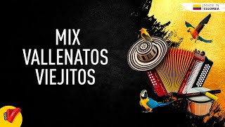 Mix Vallenatos Viejitos Video Letras  Sentir Vallenato [upl. by Enivid784]