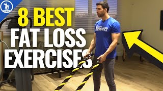 Do These 8 Exercises and LOSE FAT TODAY [upl. by Ydoc990]