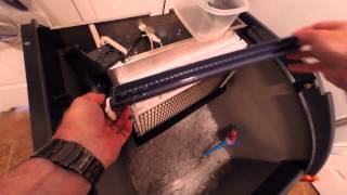 Scotsman CU1526 ice maker descaling cleaning and sanitizing [upl. by Gibert]