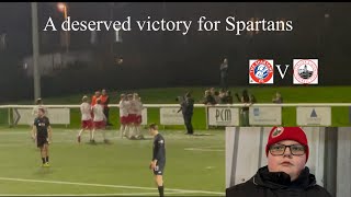 A SHOCKING PERFORMANCE SPARTANS V STIRLING ALBION [upl. by Tirrag]