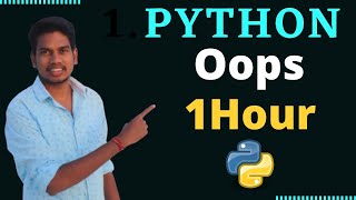 oops concepts in python 1 hour [upl. by Anivle]