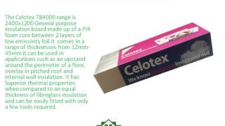 Celotex TB4000 Insulation Board [upl. by Kcirrej]