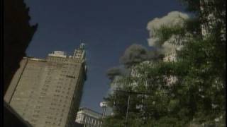 911 WTC Rare Video of First Plane Attack  WNYW TV [upl. by Oihsoy]