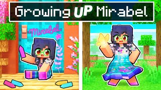 Growing Up MIRABEL From ENCANTO In Minecraft [upl. by Biron]