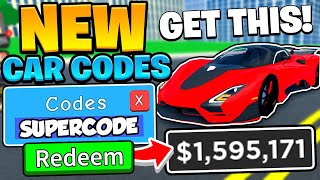 Roblox Car Dealership Tycoon  FREE HYPER CAR amp MONEY  Codes [upl. by Nilyahs971]