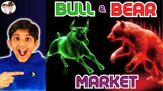 What are a Bull amp Bear Market A Simple Explanation for Kids and Beginners [upl. by Silas651]