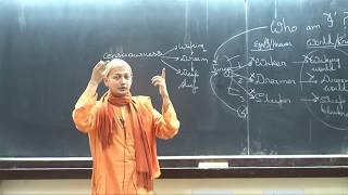 Swami Sarvapriyananda at IITK  quotWho Am Iquot according to Mandukya UpanishadPart 1 [upl. by Aseretairam340]