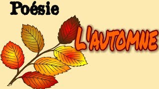 Poésie 🍂 Lautomne de Maurice Carême 🍂 [upl. by Arataj]