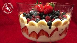 Easy Fresh Berry Trifle [upl. by Annod435]