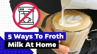 How To Froth Milk At Home Best Milk Frothers Review [upl. by Ronel]