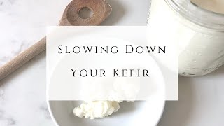 How to Slow Down Kefir [upl. by Oalsinatse]