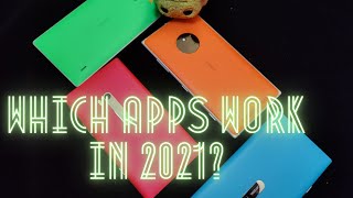 Windows Phone Applications in 2021  What Still Works [upl. by Salina719]