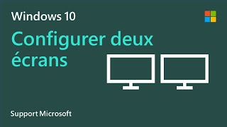 Comment configurer plusieurs écrans sur Windows 10  Microsoft [upl. by Bohlin]