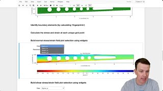 Finite Element Analysis in Python and Blender  Analysis Walkthrough [upl. by Wolk]