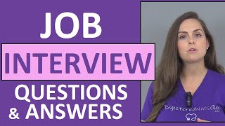 Nursing Interview Questions and Answers by Nurse Sarah [upl. by Eilrac888]