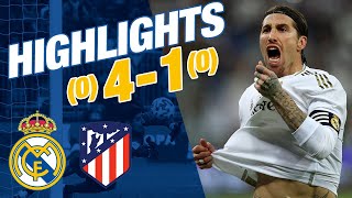 GOALS amp HIGHLIGHTS  Real Madrid 00 Atlético 41 penalties  Spanish Super Cup [upl. by Hafital]