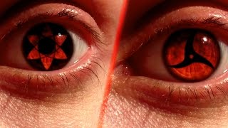 REAL LIFE Anime Eyes 4 Mangekyou Sharingan Edition [upl. by Cahra787]