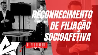 DIREITO DE FAMÍLIA Reconhecimento de filiação socioafetiva [upl. by Filberte639]