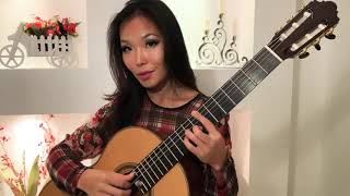 Historia de un amor Arranged and played by Thu Le classical guitar [upl. by Gnort]