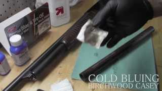 Birchwood Casey Gun Bluing  How To Cold Blue [upl. by Codding85]