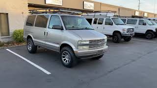 AWD Chevrolet Astro  CUSTOM LIFTED VAN [upl. by Gerardo767]