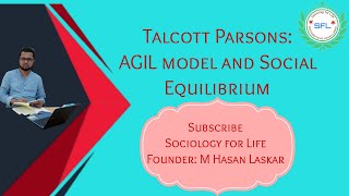 Talcott Parsons Functionalism Talcott Parsons AGIL and Social Equilibrium Part 2Sociology [upl. by Lednik235]