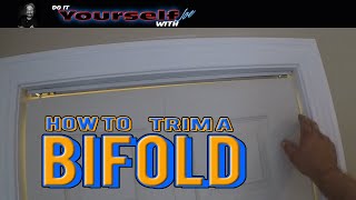 Bifold Doors How I Trim A Bifold door [upl. by Allemaj]