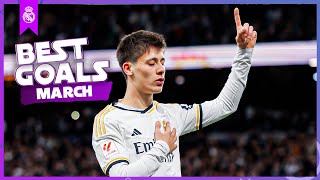 REAL MADRID  BEST GOALS MARCH 2024 [upl. by Atena137]