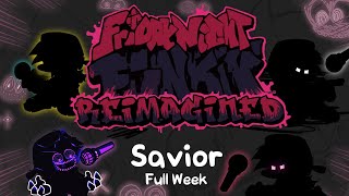 Funkin Corruption Reimagined Savior Timeline  FULL WEEK [upl. by Odawa]