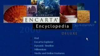 Vintage Ads Encarta Encyclopedia Deluxe 2000 EEDx [upl. by Fiedler]