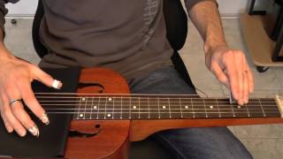 Amazing Grace dobro lesson part 1 the melody [upl. by Huey]