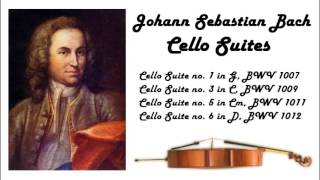 Johann Sebastian Bach  Cello suites in 432 Hz great for reading or studying [upl. by Durgy]