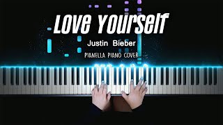 Justin Bieber  Love Yourself  Piano Cover by Pianella Piano [upl. by Ellenaej]