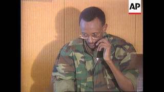 Rwanda  RPF Leader Kagame Press Conference [upl. by Boelter]