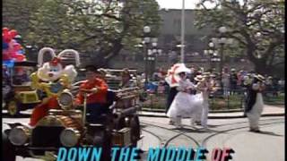 Disney Sing Along Songs  Disneyland Fun Part 1 of 3 [upl. by Blancha673]